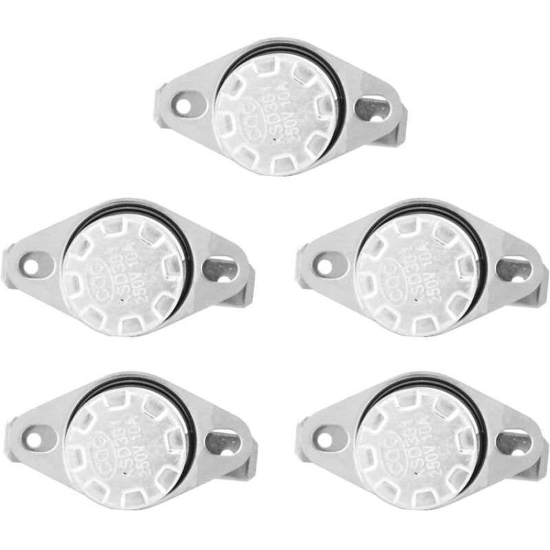 Ksd301 Temperaturregler Ohne Schalter, 5 Stück, Für Küche, Ac250v 10a (105℃)