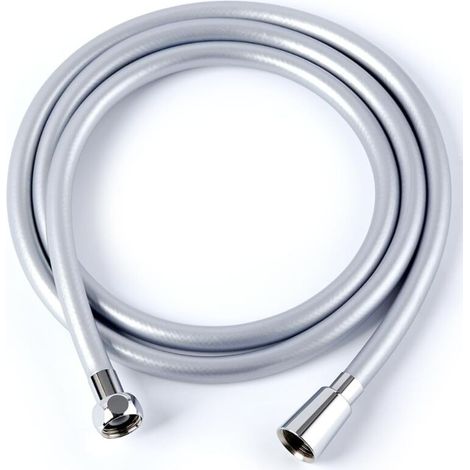 Ulisem 2m Extra Langer Glatter Chrom-duschschlauch (g1/2)