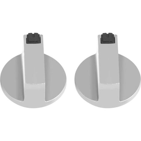 Ulisem 2er-pack Ersatzknöpfe Aus Zinklegierung Für Gasherde, 6 Mm, Für Kochfeld, Backofen, Herdplatte, Metallschalter, Für Küche Und Haushalt