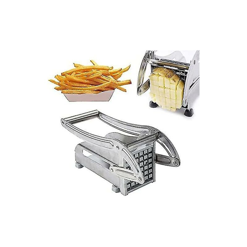 Crea Manueller Kartoffelschneider Aus Edelstahl, Pommes-frites-schneider, Kartoffelchips-maschine