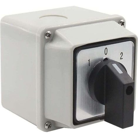 Ulisemlw26-20/2 Universeller Umschalter Mit Montagekasten - 380 V, 20 A - Universeller Drehschalter