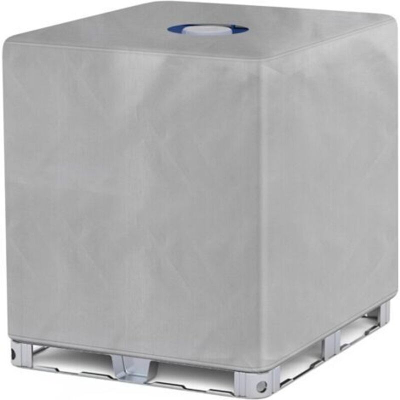 Plane Für 1000-liter-tank, 420d-wassertankabdeckung, Sonnenschutzplane Für Ibc-regenwassertank, Staubdicht, Uv-beständig, Schutzabdeckung, Schutzplane (116 X 100 X 12
