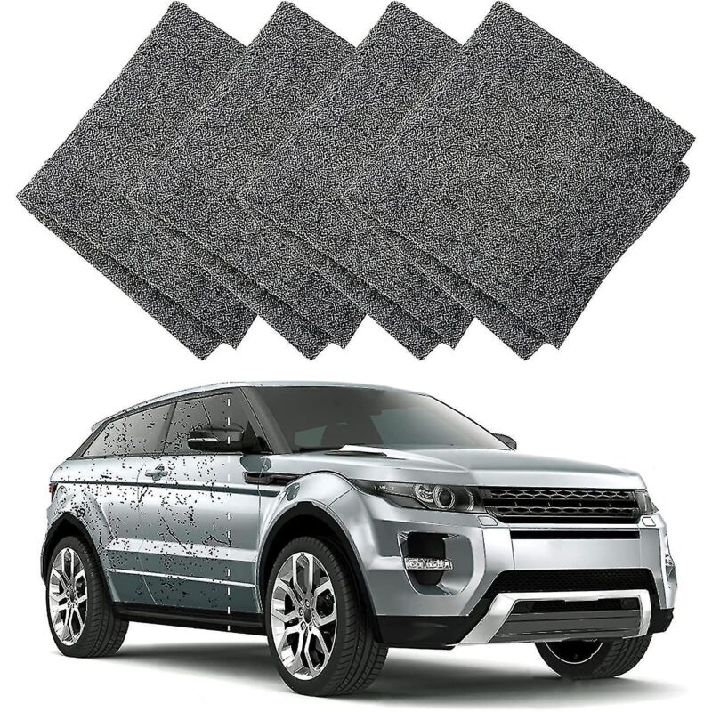 Crea 4er-pack Nano-glitzer-tuch Autokratzerentferner Nano-zaubertuch Einfaches Polieren Von Oberflächen