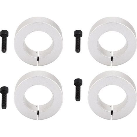 Ulisem 4 Stück 1 Zoll/25 Mm Aluminium-wellensicherungsringe, Wellensicherungsringe Für Rasentraktoren Und Garagentore