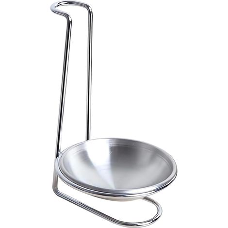 - Löffelablage - Utensilienhalter - Edelstahl - Platzsparendes, Vertikales Design - Für Küche Und Gastronomie - Silber