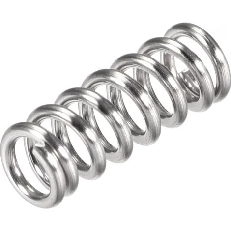 10 Stück – Druckfeder – Edelstahl 304 – Korrosions- Und Hitzebeständig – Für Haushaltsgeräte Und Motoren – Silber – 6 Mm X 15 Mm