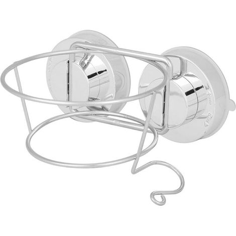 Csparcv Aigid Haartrocknerhalter, Haartrocknerhalter Mit Saugnapf Aus Edelstahl, Wandhalterung Für Haartrockner, Hängehalterung Für Das Badezimmer