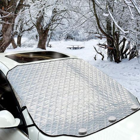 Magnetische Windschutzscheibe, Schneeabweiser, Frost- Und Eisschutz – 157 X 126 Cm