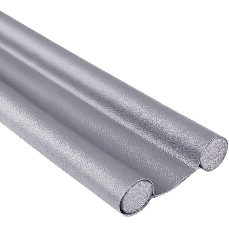Untere Türwindschutzscheibe, Schalldicht, Winddicht, Staubdicht, Lichtundurchlässig, Insektenabweisend, 93 Cm (grau)