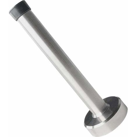 Langer Türstopper, Türstopper Aus Edelstahl, Türstopper Mit Gebürsteter Oberfläche, Anfahrschutz Mit Gummidämpfer, 350 Mm Tür-wand-schutz