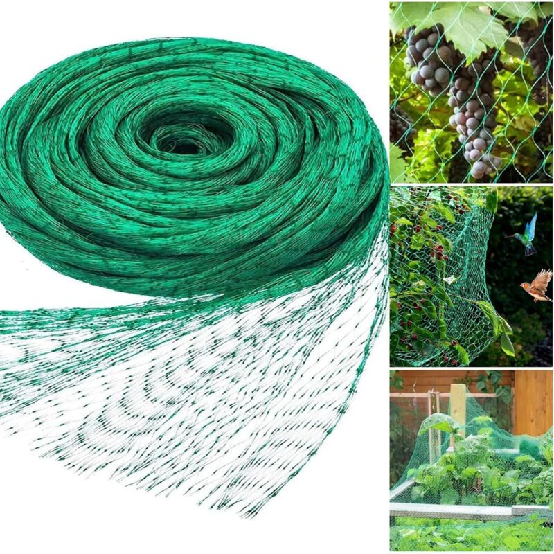 Gartenschutznetz 2 M Breit X 15 M Lang – Schutz Vor Vögeln, Insekten, Obstbäumen Und Gemüse – Zaun