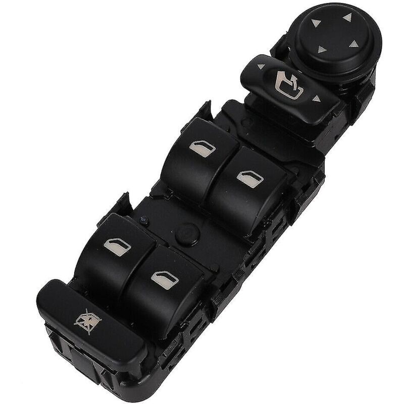 Fensterheberschalter Für Citroën C5 I, Ii, C8. Elektrische Steuerung Von Fenstern Und Außenspiegeln. Schwarzes Abs-material. 7 Funktionstasten.