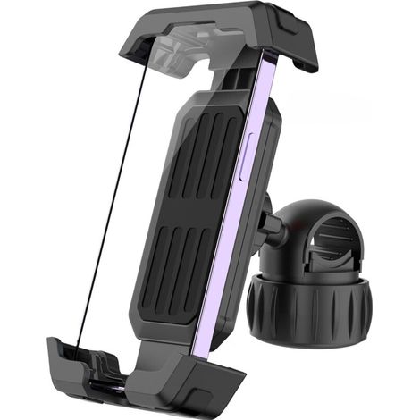 Fahrrad-handyhalterung, [3s-installation & Ultimativer Vibrationsschutz] Motorrad-handyhalter, 360°-drehung & Verbesserte, Robuste Lenkerklemme, Fahrrad-handyhalterung Für Smartphones Von 4,7 Bis 6,8
