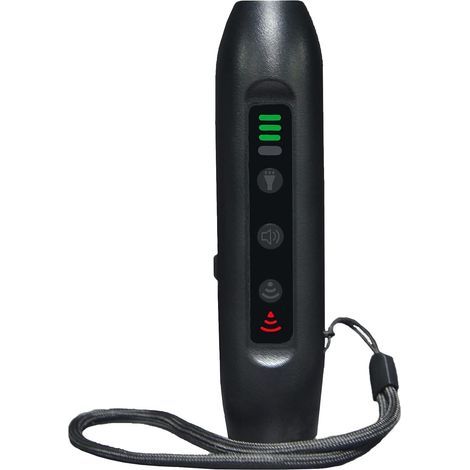 Hundeabwehrgerät Mit 3 Modi, Tragbares Und Wiederaufladbares Trainingsgerät Mit Leistungsstarker Intelligenter Taschenlampe, Led-bildschirm Und Farblichtfunktion.