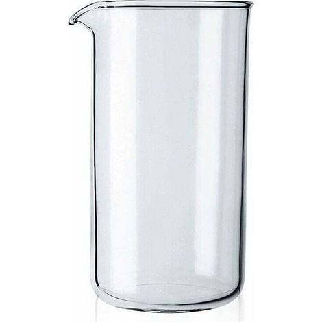 Ulisem Ersatzbecher Für Kaffeepresse, Glas – Transparent (fassungsvermögen: Drei Tassen, 0,35 L, 12 Oz)