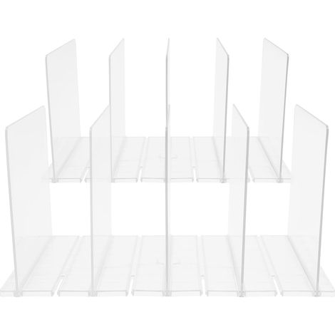 Regaleinteiler Und Handtaschenorganizer – Handtaschenregaleinteiler – Abnehmbarer Und Verstellbarer Abstand – Für Küche, Schlafzimmer, Büro