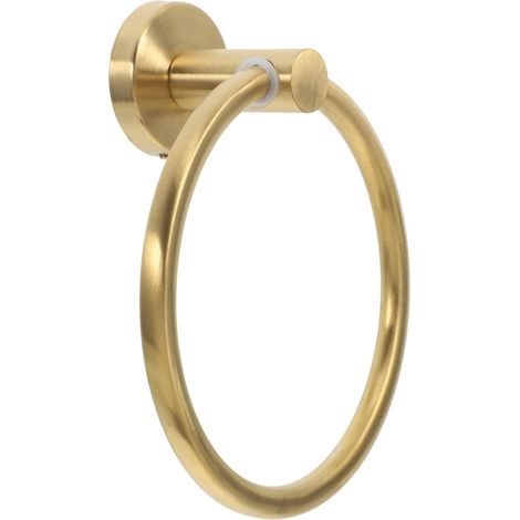 Handtuchring, Edelstahl, Gebürstete Goldoberfläche, Modernes Design, Für Bad Und Küche