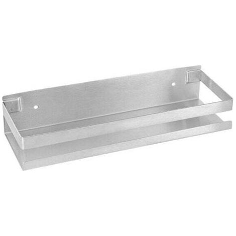 Badezimmerschrank Aus Edelstahl 304, Duschablage (nicht Perforiert), Badezimmerregal Aus Edelstahl, Gebürstetes Silber, 30 Cm