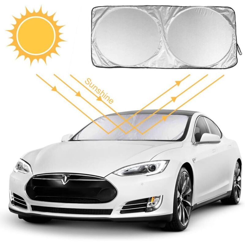 Sonnenschutz Für Die Windschutzscheibe, Sommer-autoverdeck, Sonnenschutz, Sonnenschutz Für Die Frontscheibe, Anwendung Für Auto-sonnenschutz - Fei Yu
