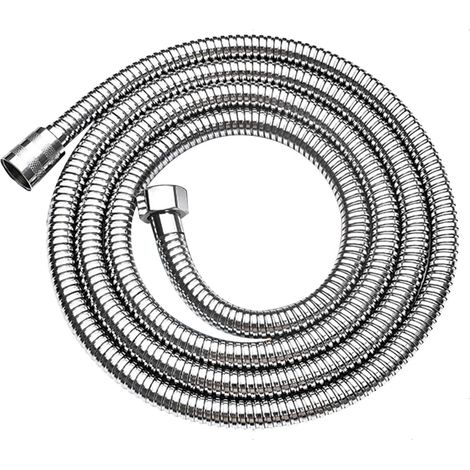 Duschschlauch – Duschschlauch – Edelstahl 304 – Verdreh- Und Korrosionsbeständig – Für Badezimmer – Silber – 150 X 1,5 Cm