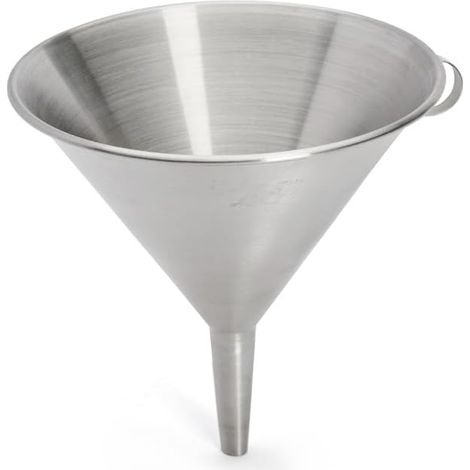 Edelstahltrichter – Ohne Filter – Für Profi- Und Hobbyküchen – Silber – 12,9 Cm