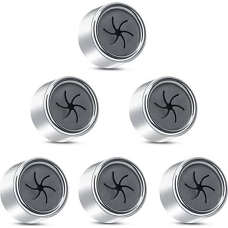 Csparcv 42 Mm X 23 Mm, 6er-set Handtuchhalter, Küchenhandtuchhaken, Runde Handtuchhalter Für Küche, Bad Und Haushalt, Küchenhandtuchständer, Kein Bohren Erforderlich