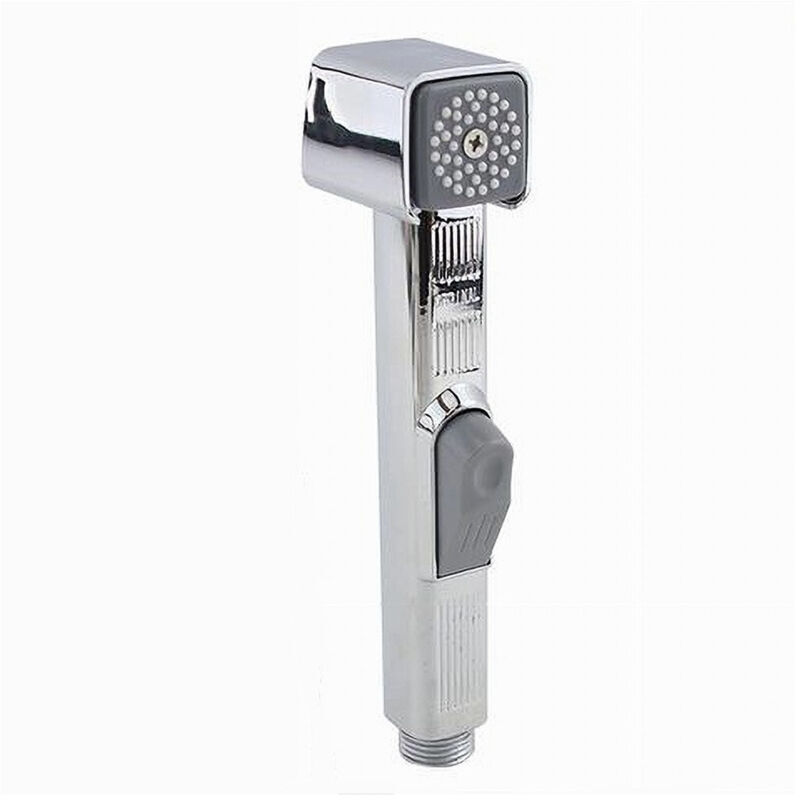 Doccetta Spruzzatore Bidet Wc Doccia Shattaf Pulizia 18 Cm Silber Squdrato 87549