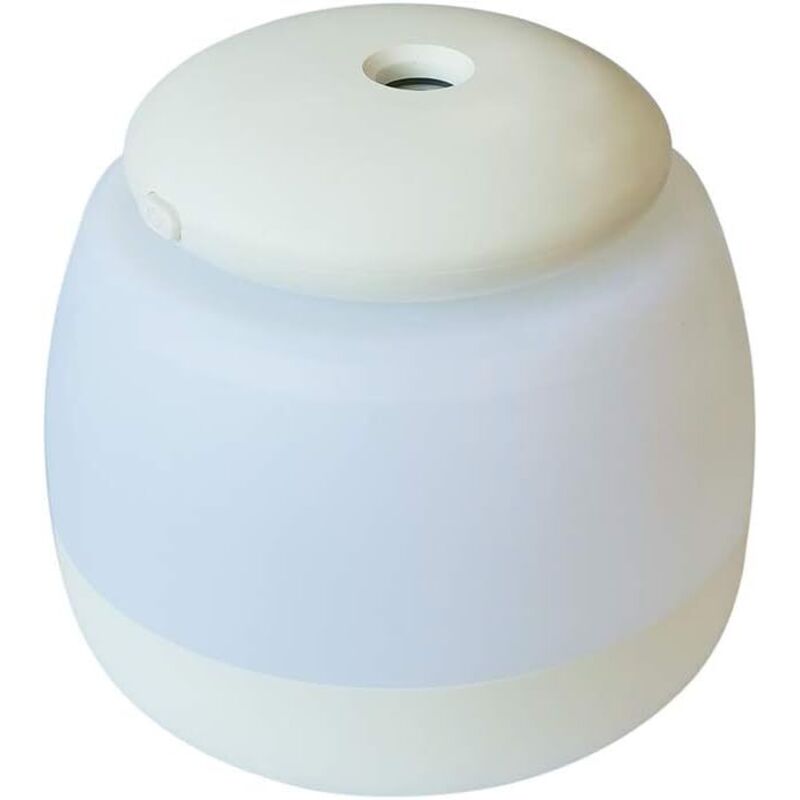 Mini-diffusor Für Ätherische Öle, Kleiner, Wiederaufladbarer 150-ml-luftbefeuchter Mit 7-farbiger Led-beleuchtung Und Automatischer Abschaltfunktion Für Schlafzimmer Und Büro (weiß) – Fei Yu