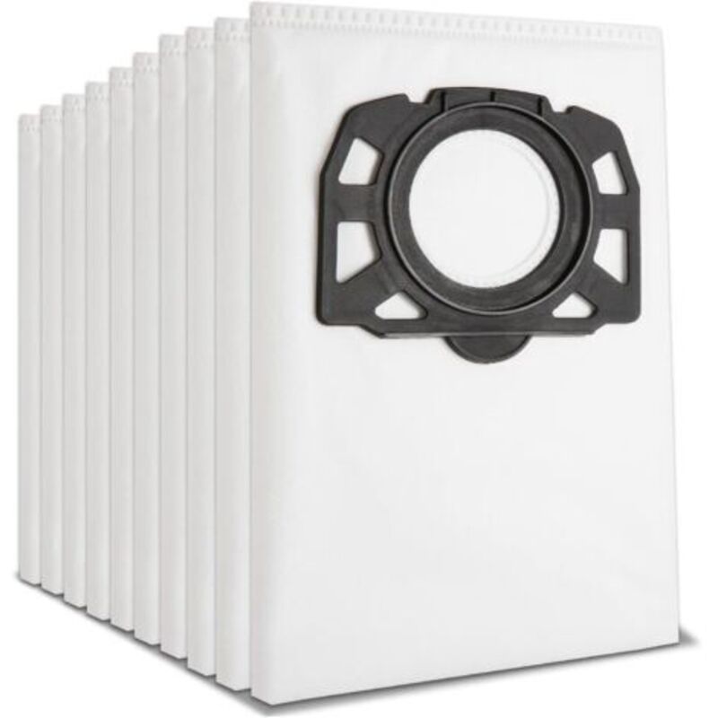 10er-pack Staubsaugerbeutel Für Kärcher 2.863-006.0 Vliesfilterbeutel 487 Wd4 Wd5 Wd6 Wd5p Wd6p Premium Mv4 Mv5 Mv6 Filterbeutel Für Nass- Und Trockensauger