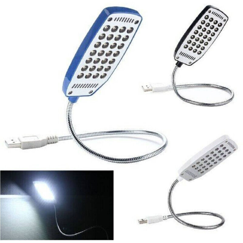 Mini-usb-lampe, Flexibel, Weißes Licht, 28 Leds, 1,5 W, Für Laptop, Lesen, Led-828