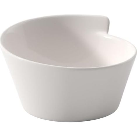 Reisschale, Porzellan, Newwave Design, 0,35 L, Weiß, Für Den Täglichen Gebrauch