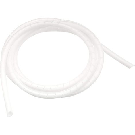 Kabelverschraubung, Flexibles Polyethylen, Kabelschutz, Weiß, Für Zuhause