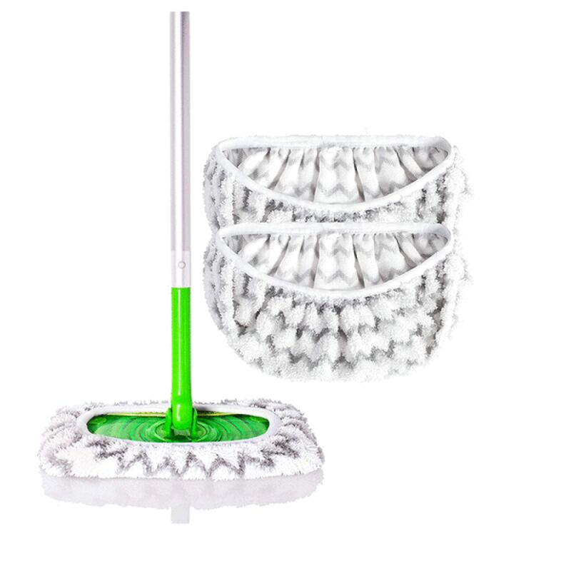 (2er-set) Flachbürsten-set Für Swiffer Saugroboter, Für Nass- Und Trockenreinigung, Inklusive Bürstenkopf-zubehör Und Reinigungstuch