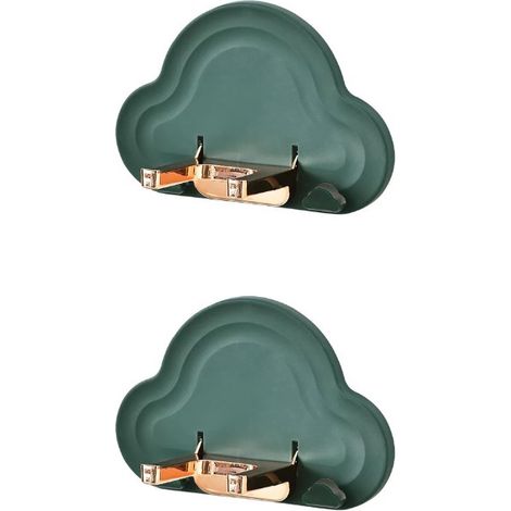 Haartrocknerhalter, Wandmontage-haartrocknerhalter Fürs Badezimmer Ohne Bohren, Wc-ablage Ohne Bohren, Weiß
