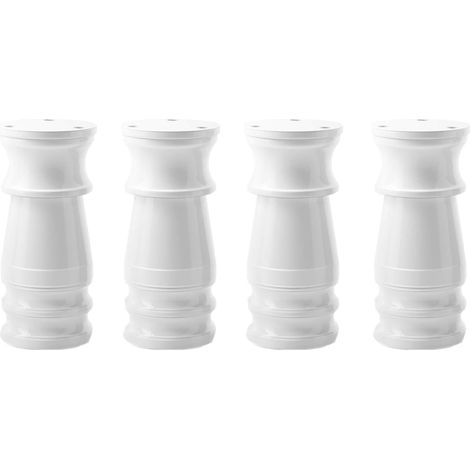 Csparcv 4 Stück Möbelbeine Aus Aluminiumlegierung, Küchenbeine, Stuhlbeine Für Sofa, Tisch, Schrank, Arbeitsplatte, Bar, Tv-schreibtisch, Stützbeine – 100 Mm