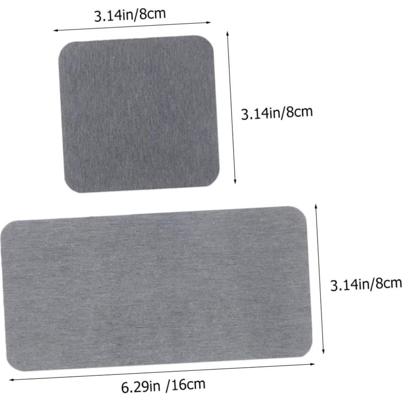 Set Mit 4 Diatomit-absorptionspads Für Arbeitsplatten