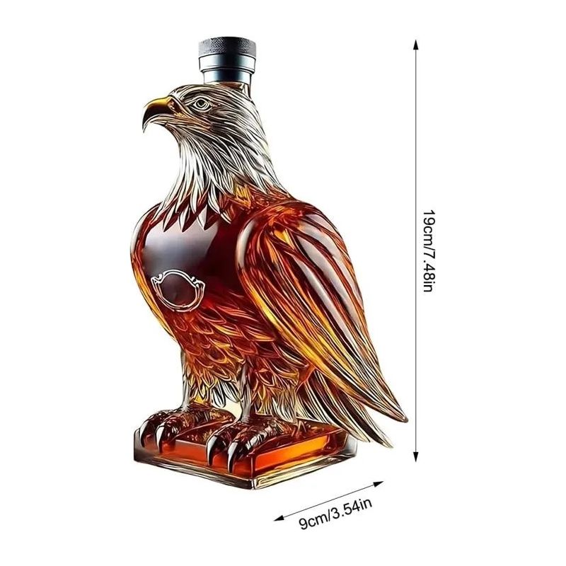 Whiskyflasche In Adlerform, Witzige Whiskykaraffe, Adlerflasche, Whiskyflasche, Karaffe, Whiskygläser Mit Adlermotiv