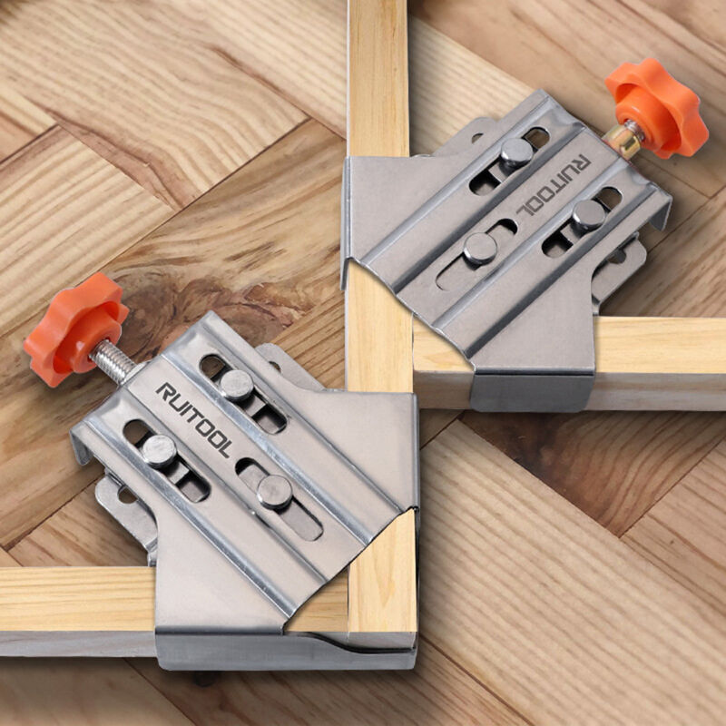 90°-klemmwinkel Aus Edelstahl Zur Schnellen Befestigung Von Holzplatten – Professionelles Holzbearbeitungswerkzeug