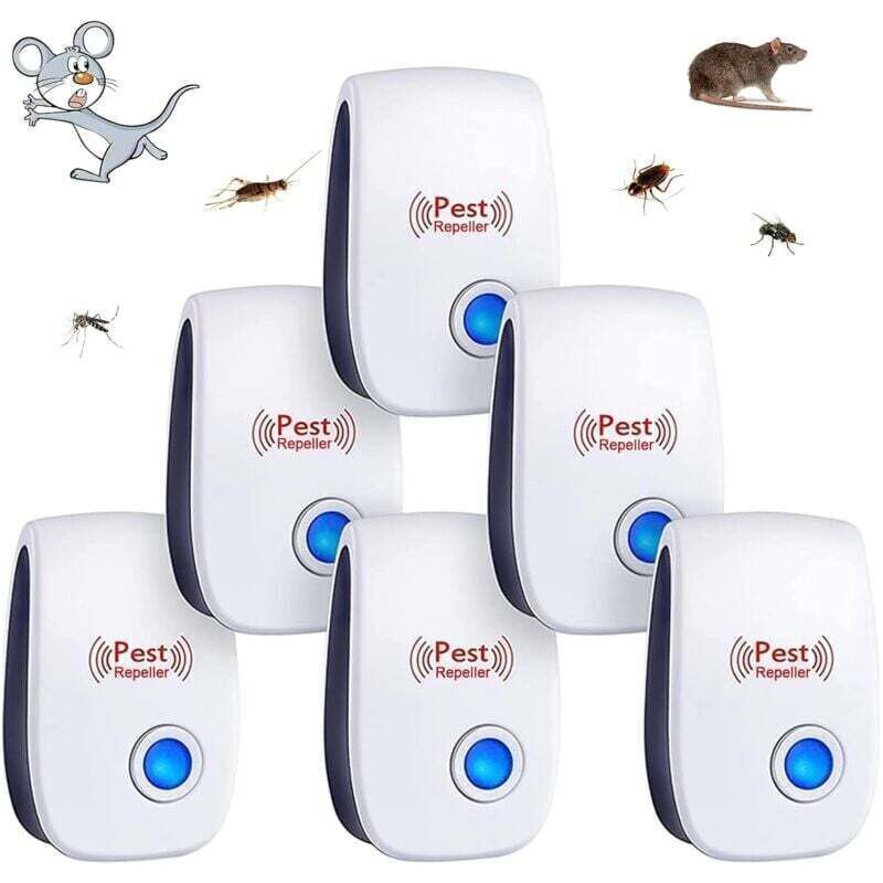 Ultraschall-schädlingsbekämpfungsgerät Für Den Innenbereich Zur Bekämpfung Von Mücken, Mäusen, Kakerlaken, Nagetieren, Ameisen, Spinnen Und Insekten.