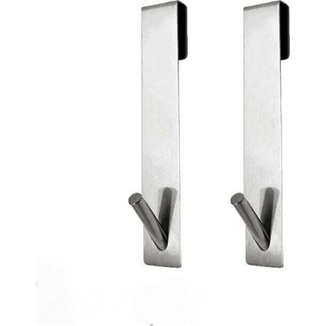 Set Mit 2 Wandhaken Für Glasduschen, Duschhaken Aus Edelstahl, Handtuchhalter Ohne Bohren, Duschtürhaken, Zum Aufhängen Von Duschsets Und Handtüchern