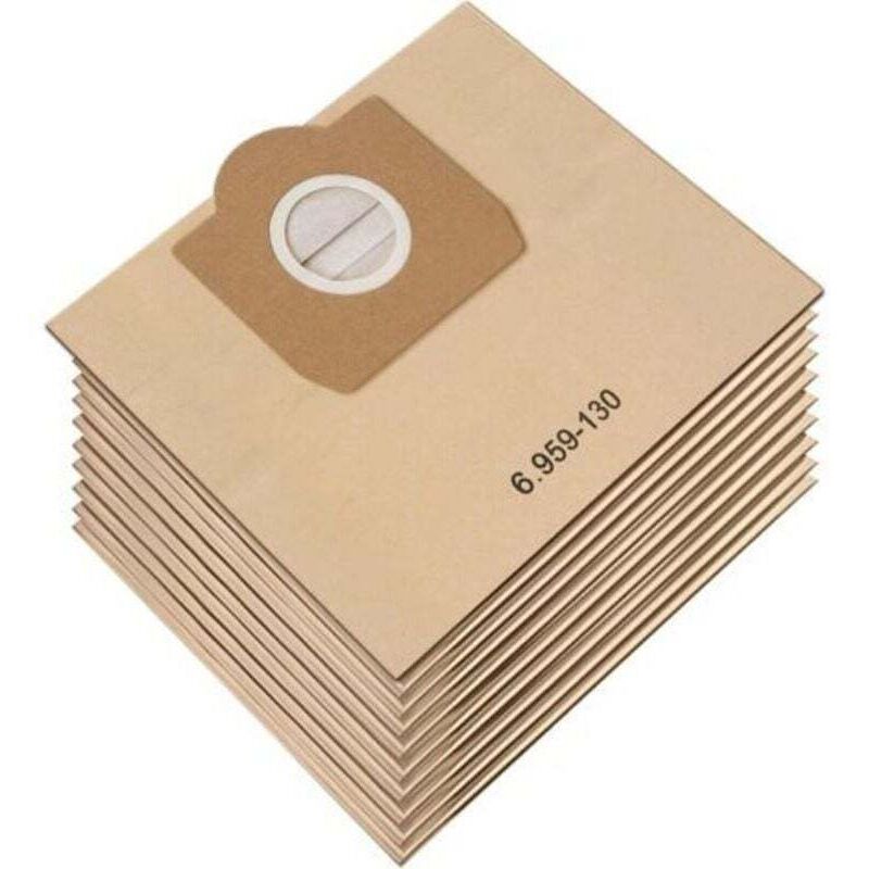 Packung Mit 10 Ersatzfilterbeuteln Für Kärcher 6.959-130.0 Wd3 Wd3p Mv3 Staubsauger, Kompatibel Mit Nass- Und Trockensaugern. Hochwertiges Zubehör Und Ersatzteile Für Kärcher Wd3.