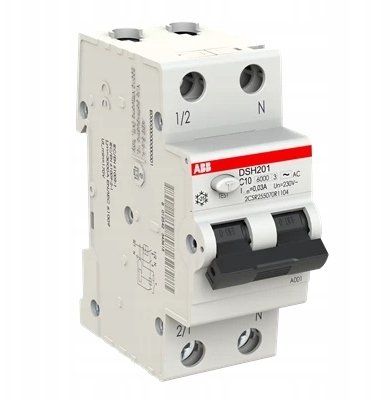 Fehlerstromschutzschalter Abb Dsh201 C10 Ac30 10 A 30 Ma