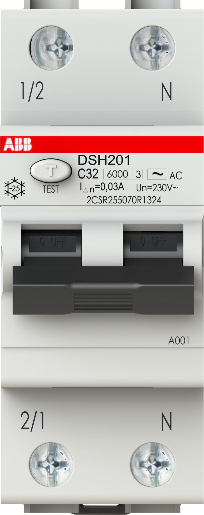 Leistungsschalter Abb Dsh201 32 A 6 Ka