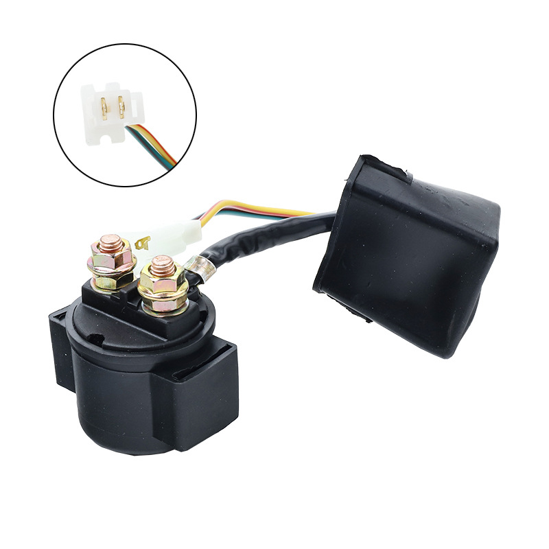 Gy6 Universal-anlasserrelais Für 12v-motoren, Kompatibel Mit Motorrädern, Geländefahrzeugen, Strandbuggys, Quads, Sportwagen Und Rollern.