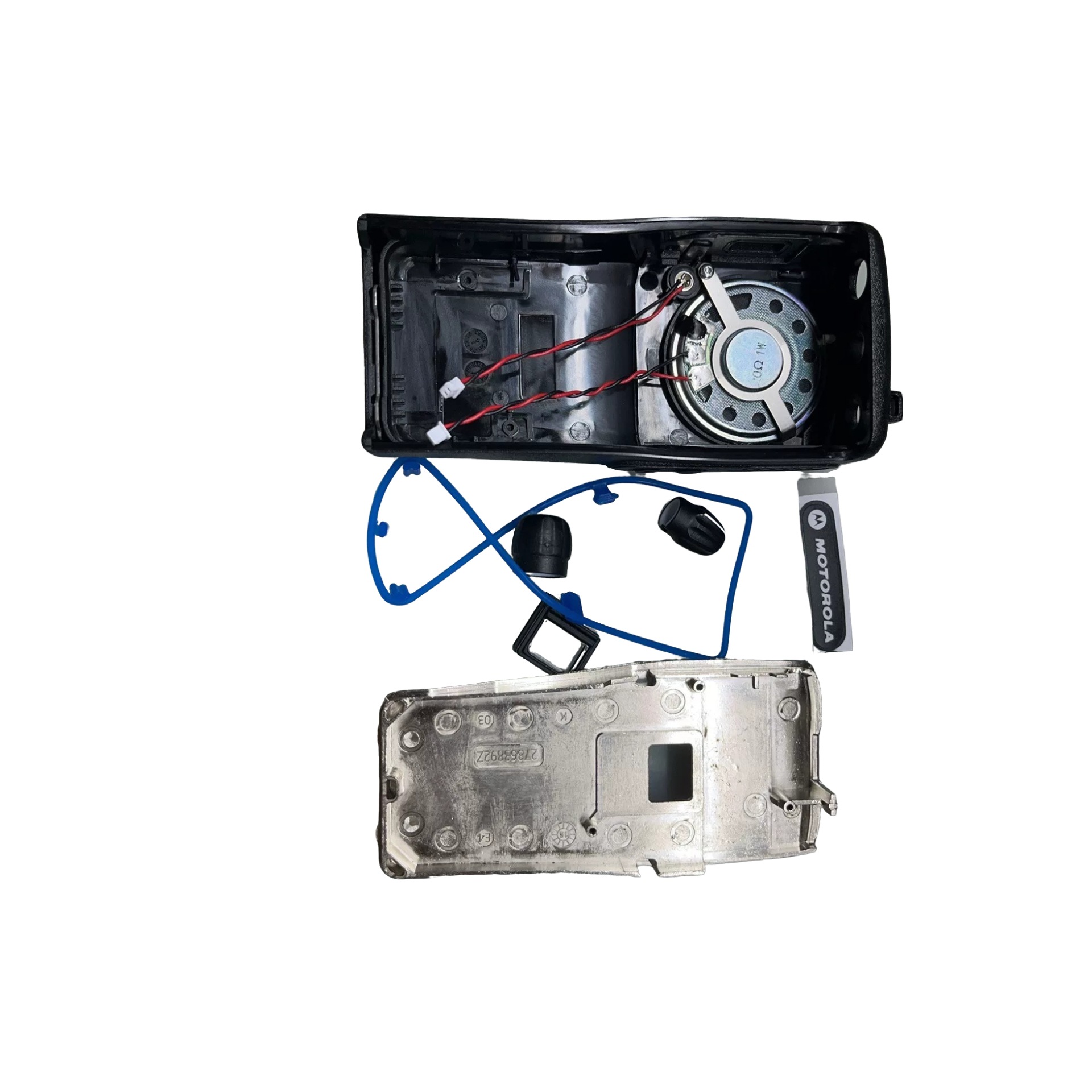 Kompatibel Mit Dem Motorola D1400 Walkie-talkie, Brandneues Lautsprecher-mikrofon-kabelgehäuse-aluminiumplatten-zubehör
