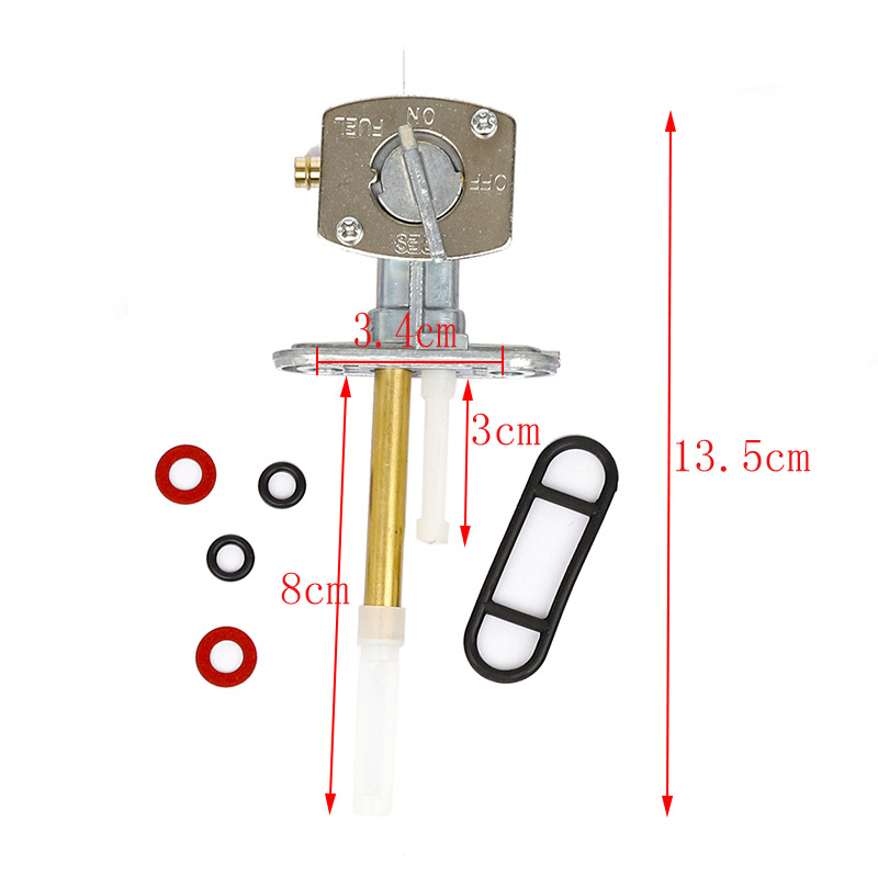 Kraftstoffleitungssatz Und Kraftstofftankschalter Für Yamaha Motorräder, Kompatibel Mit Yamaha Yfm Yfz Ttr.
