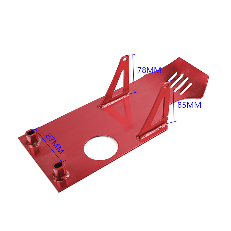 Modifikationsteile Für Kawasaki Apollo Motocross-motorräder, Motorunterbodenschutzplatte, Unterbodenschutzplatte Aus Aluminiumlegierung
