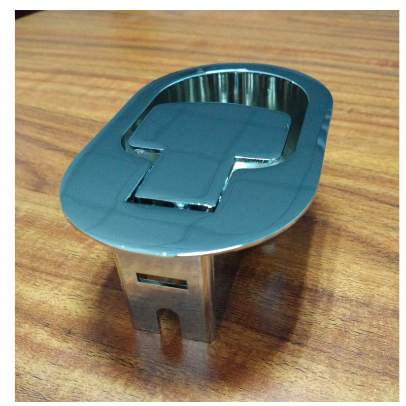 Schalter Aus Aluminiumlegierung, Runder, Galvanisierter Chrom-sitzgriff, Büromöbel, Sofa, Bürostuhl