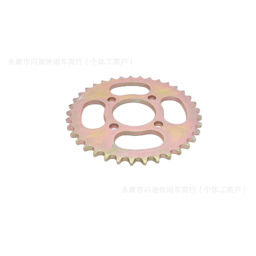 Teile Für Quad, Beach Buggy, Kart Und Tricycle 420-37t, Hinteres Kettenrad Mit 48 Mm Innendurchmesser, Verzahnt, Farbig Beschichtet.