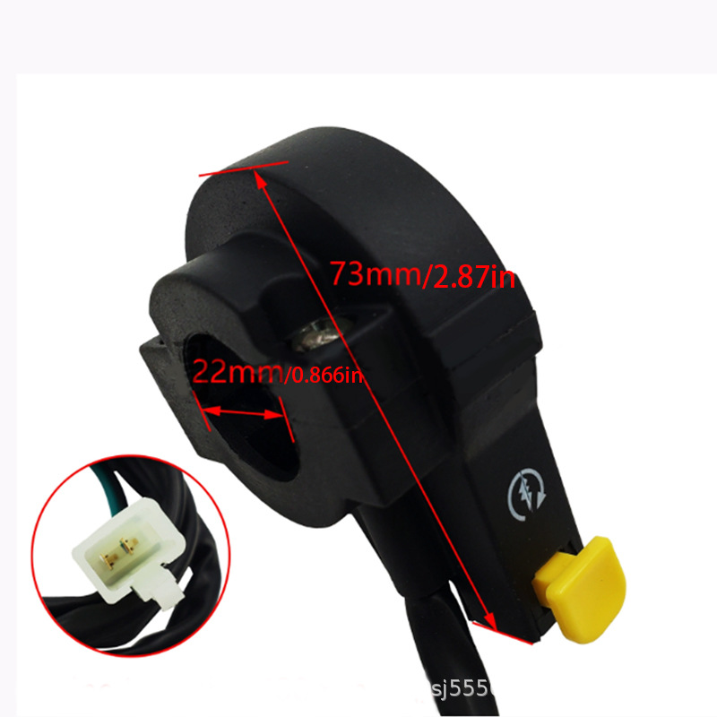 Umrüstschalter Für Motorräder Und Elektrofahrzeuge, 22-mm-vierfach-lenkerstartschalter